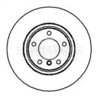 Тормозной диск (BORG & BECK: BBD5155)