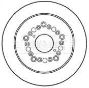 Тормозной диск (BORG & BECK: BBD5178)