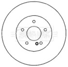 Тормозной диск (BORG & BECK: BBD5179)