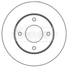 Тормозной диск (BORG & BECK: BBD5180)