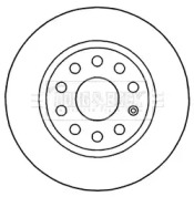 Тормозной диск (BORG & BECK: BBD5200)