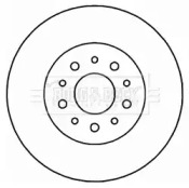 Тормозной диск (BORG & BECK: BBD5204)
