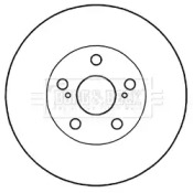 Тормозной диск (BORG & BECK: BBD5206)