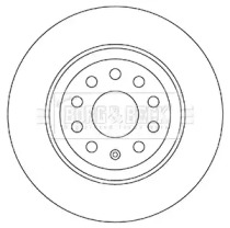 Тормозной диск (BORG & BECK: BBD5331)