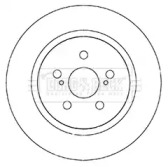 Тормозной диск (BORG & BECK: BBD5346)