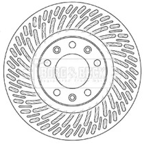 Тормозной диск (BORG & BECK: BBD5352)