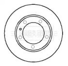 Тормозной диск (BORG & BECK: BBD5700S)