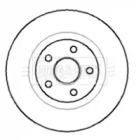 Тормозной диск (BORG & BECK: BBD5711S)