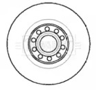 Тормозной диск (BORG & BECK: BBD5730S)