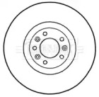 Тормозной диск (BORG & BECK: BBD5774S)
