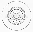 Тормозной диск (BORG & BECK: BBD5802S)