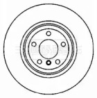 Тормозной диск (BORG & BECK: BBD5825S)
