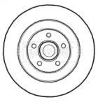 Тормозной диск (BORG & BECK: BBD5839S)