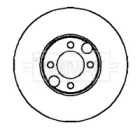 Тормозной диск (BORG & BECK: BBD5860S)