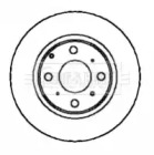 Тормозной диск (BORG & BECK: BBD5868S)