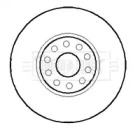Тормозной диск (BORG & BECK: BBD5883S)