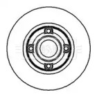Тормозной диск (BORG & BECK: BBD5889S)