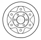 Тормозной диск (BORG & BECK: BBD5898S)