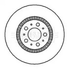 Тормозной диск (BORG & BECK: BBD5899S)
