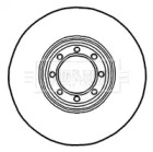 Тормозной диск (BORG & BECK: BBD5902S)