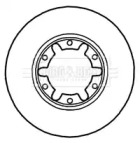 Тормозной диск (BORG & BECK: BBD5907S)