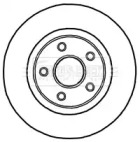 Тормозной диск (BORG & BECK: BBD5908S)
