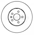 Тормозной диск (BORG & BECK: BBD5911S)