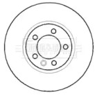 Тормозной диск (BORG & BECK: BBD5916S)