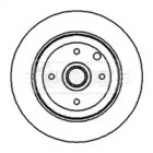Тормозной диск (BORG & BECK: BBD5933S)