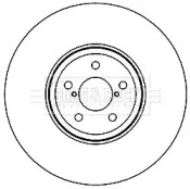 Тормозной диск (BORG & BECK: BBD5959S)