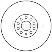 Тормозной диск (BORG & BECK: BBD5963S)