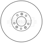 Тормозной диск (BORG & BECK: BBD5969S)