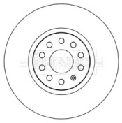 Тормозной диск (BORG & BECK: BBD5978S)