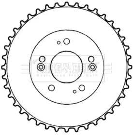 Тормозный барабан (BORG & BECK: BBR7192)