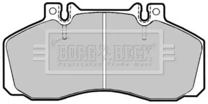 Комплект тормозных колодок (BORG & BECK: BBP1121)