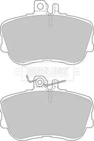 Комплект тормозных колодок (BORG & BECK: BBP1388)