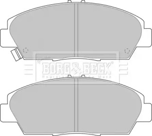 Комплект тормозных колодок (BORG & BECK: BBP1398)