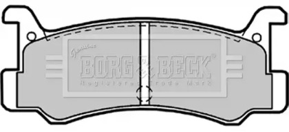 Комплект тормозных колодок (BORG & BECK: BBP1540)