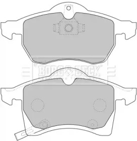 Комплект тормозных колодок (BORG & BECK: BBP1612)