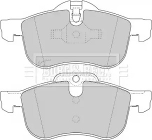Комплект тормозных колодок (BORG & BECK: BBP1614)