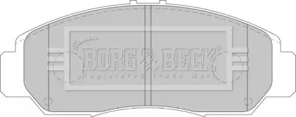 Комплект тормозных колодок (BORG & BECK: BBP1741)