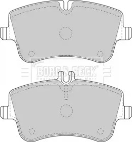 Комплект тормозных колодок (BORG & BECK: BBP1751)