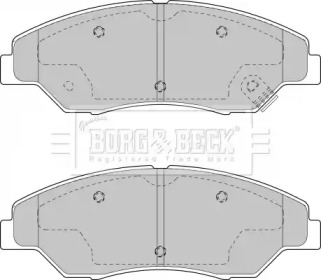 Комплект тормозных колодок (BORG & BECK: BBP1795)