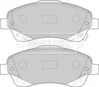 Комплект тормозных колодок (BORG & BECK: BBP1854)