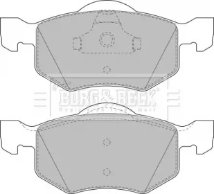Комплект тормозных колодок (BORG & BECK: BBP1858)
