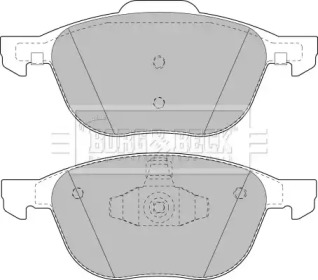 Комплект тормозных колодок (BORG & BECK: BBP1864)