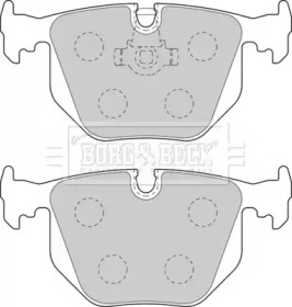Комплект тормозных колодок (BORG & BECK: BBP1871)