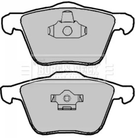 Комплект тормозных колодок (BORG & BECK: BBP1928)