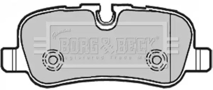 Комплект тормозных колодок (BORG & BECK: BBP1941)