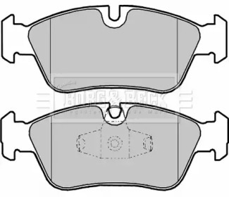 Комплект тормозных колодок (BORG & BECK: BBP1959)